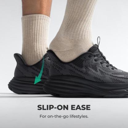 Tenis Deportivos para Hombre sin Agujetas, Diseño Hands Free, Transpirables, Antideslizantes, con Amortiguación, Ideales para Caminar, Correr, Gimnasio y Uso Diario