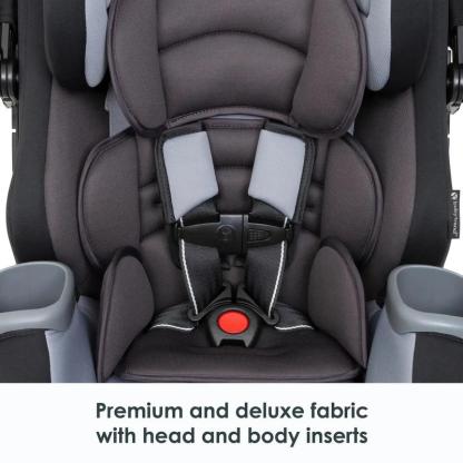 Asiento Convertible Premium 4 en 1 para Bebé, Ajustable, con Capota Integrada y Protección contra Impactos Laterales