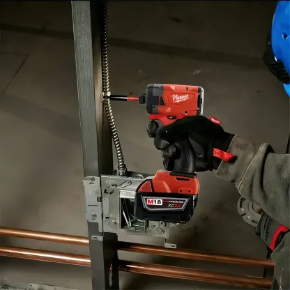 Llave de impacto NiuWork sin escobillas 1/2" 350N bajo torque, compatible con baterías M18, ideal para uso doméstico, quitar tornillos y taladrar