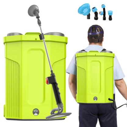 Mochila Pulverizadora a Batería 16L con Accesorios Incluidos y Asa Ajustable para Uso Eficiente