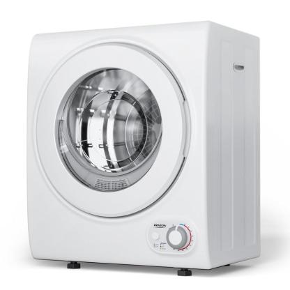 Secadora de Ropa Portátil de 850W, Varias Capacidades (1.5/1.8/2.6 pies³), Carga Frontal con Tambor de Acero Inoxidable, Perilla de Control Simple, Puerta Transparente, Diseño Automático Multifuncional para Departamentos, RV y Espacios Pequeños