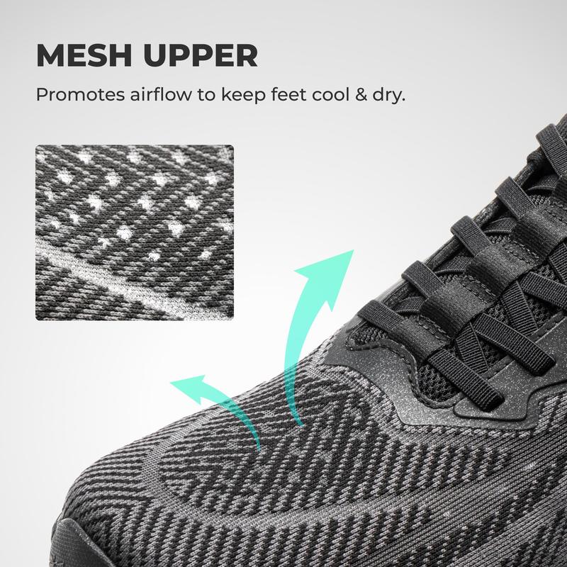 Tenis Deportivos para Hombre sin Agujetas, Diseño Hands Free, Transpirables, Antideslizantes, con Amortiguación, Ideales para Caminar, Correr, Gimnasio y Uso Diario