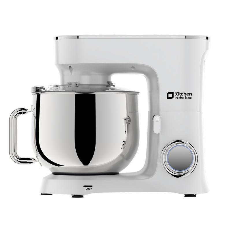 Batidora de Pedestal de 8.5 QT, Mezcladora Eléctrica de 900W con Cabezal Inclinable y 10 Velocidades, Incluye Gancho para Masa, Batidor y Mezclador, Gran Capacidad para Repostería, Galletas, Pan y Pasteles, Ideal para Reposteros en Casa