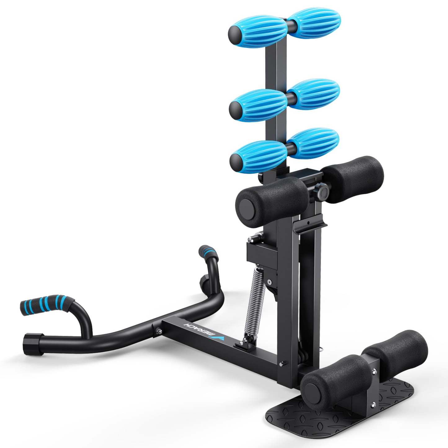 (Solo en vivo) Enlace especial de oferta relámpago. Máquina ajustable para sentadillas profundas, ideal para entrenar glúteos, abdomen y músculos en casa. Incluye banco para abdominales y equipo para flexiones. Regreso a clases.