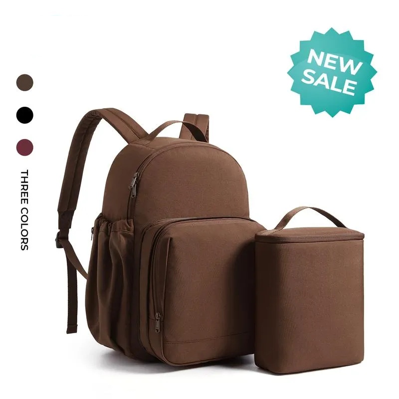 Mochila 32L para Laptop 15.6", con Lonchera Térmica Desmontable, Impermeable para Trabajo y Viaje