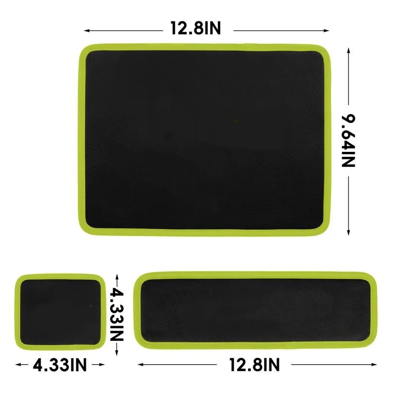 Set de 3 tapetes magnéticos flexibles con herramientas (llaves grandes, medianas y pequeñas), para taller y reparación de autos