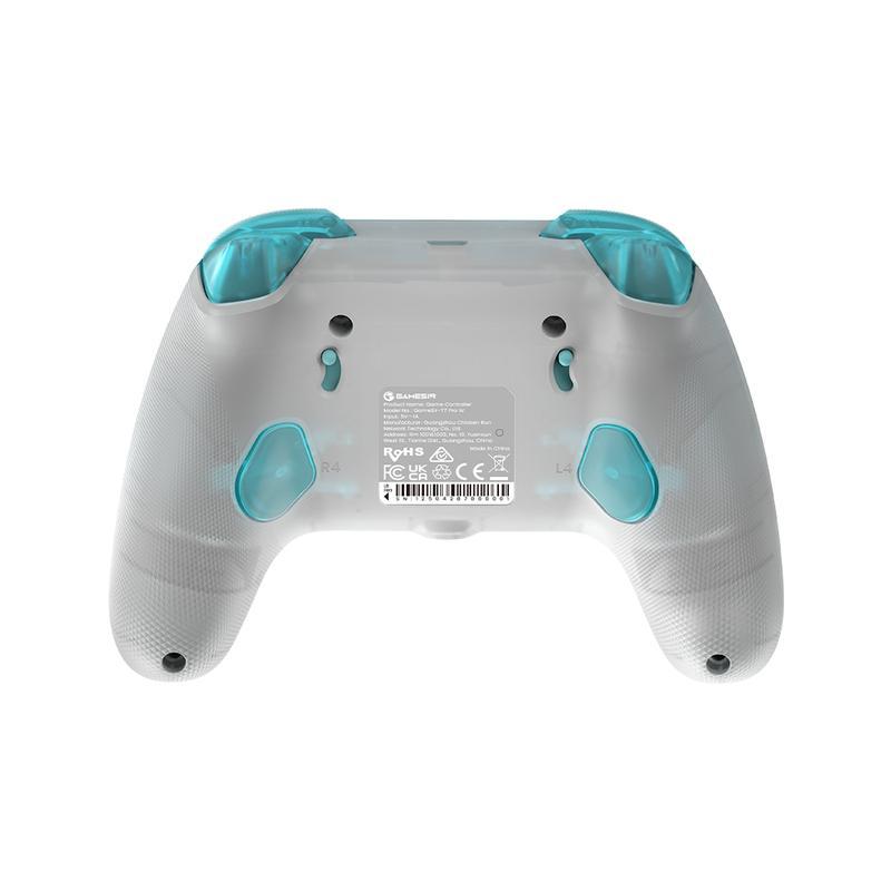 Controlador gamer con cable para Xbox y conexión inalámbrica para PC y móviles. Alta precisión y diseño ergonómico.