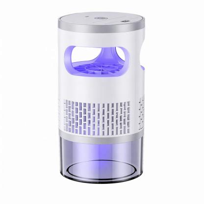 Trampa eléctrica para insectos con luz UV y ventilador de succión, diseño enchufable, captura mosquitos y moscas de forma eficiente. Ideal para casa, cocina, dormitorio y oficina.