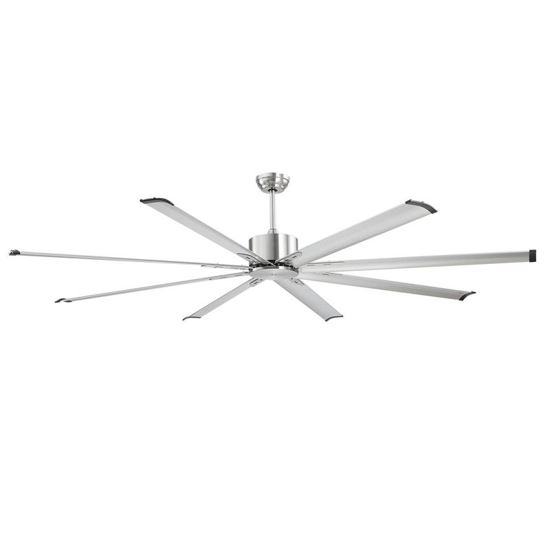 Ventilador de techo 72-84 pulgadas, con o sin luz, 6 velocidades, control remoto, luz LED regulable 3 tonos, motor DC reversible, bajo perfil para interior y exterior.