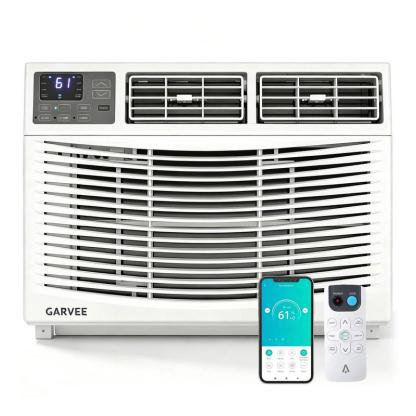 Aire acondicionado de ventana 8000 BTU, ahorrador de energía, 3 modos (Frío, Deshumidificación y Ventilador), control de velocidad, para habitaciones, oficina y hogar, enfría hasta 33 m², 115 V