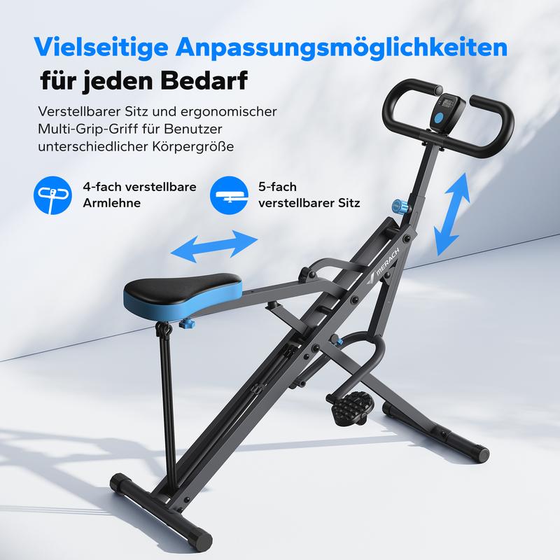 Máquina de ejercicio para glúteos y piernas, con resistencia ajustable, diseño plegable, capacidad de hasta 350 lb (159 kg), ideal para fortalecer músculos y entrenar cómodamente en casa.
