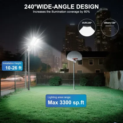 Lámpara Solar de Exterior con Sensor de Movimiento, 3 Modos LED, IP65 Impermeable, Control Remoto para Jardín, Patio y Porche