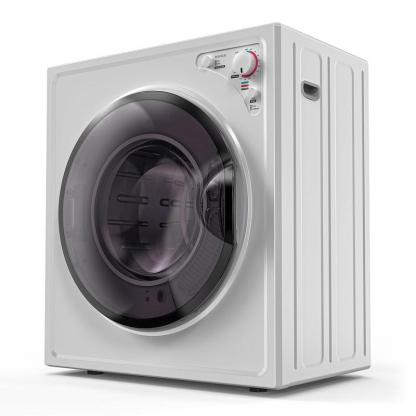 Secadora de Ropa Portátil de 850W, Varias Capacidades (1.5/1.8/2.6 pies³), Carga Frontal con Tambor de Acero Inoxidable, Perilla de Control Simple, Puerta Transparente, Diseño Automático Multifuncional para Departamentos, RV y Espacios Pequeños