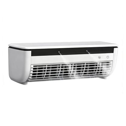 Ventilador portátil con niebla, chip de enfriamiento, recargable, 6000 mAh, con control remoto
