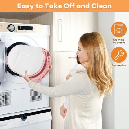 Columpio Eléctrico para Bebé, Hamaca para Recién Nacidos con 5 Velocidades, 10 Canciones de Cuna, Música Bluetooth, Control Remoto y Respaldo Ajustable para Uso en Interior