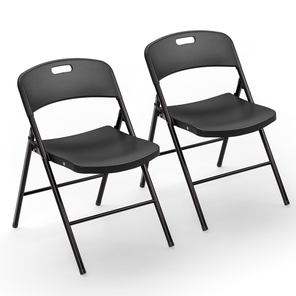 Envío GRATIS Paquete De 6 Sillas Plegables Blancas 87cm Altura 47cm Ancho 54cm Largo Estructura De Acero Sólido Para Eventos Y Uso Cotidiano