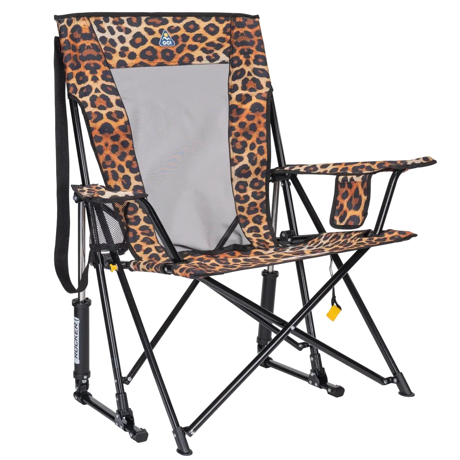 Silla Mecedora Cómoda - Estampado Leopardo