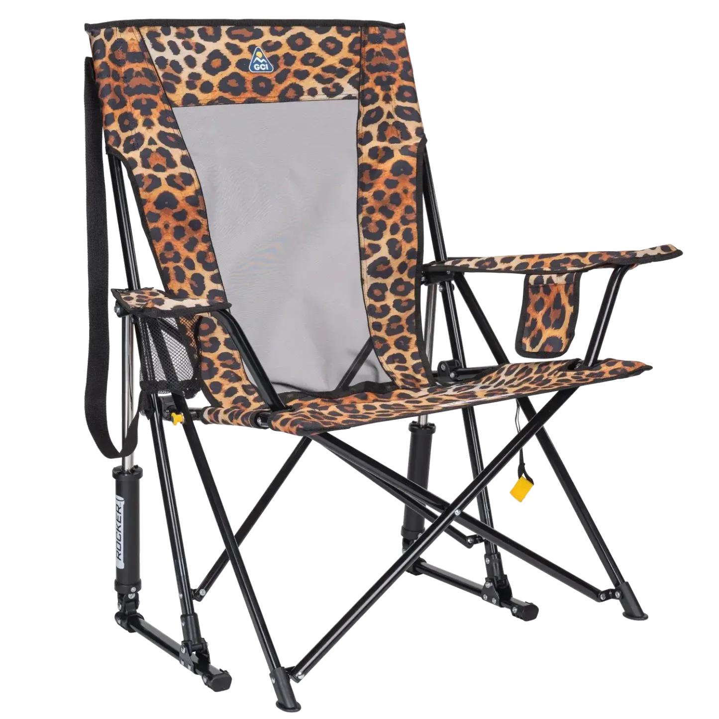 Silla Mecedora Cómoda - Estampado Leopardo