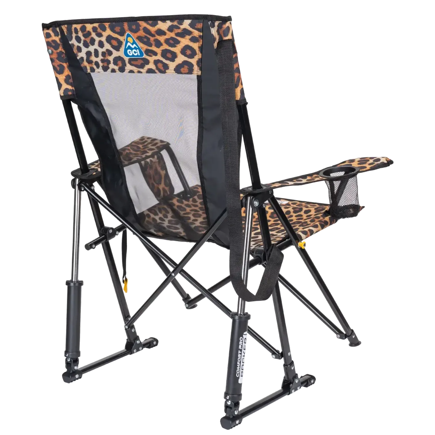 Silla Mecedora Cómoda - Estampado Leopardo
