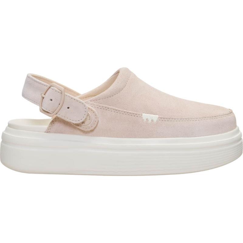 Zuecos Elevados para Mujer, Zapatos Cómodos sin Cordones, Diseño Slip On para Uso Diario