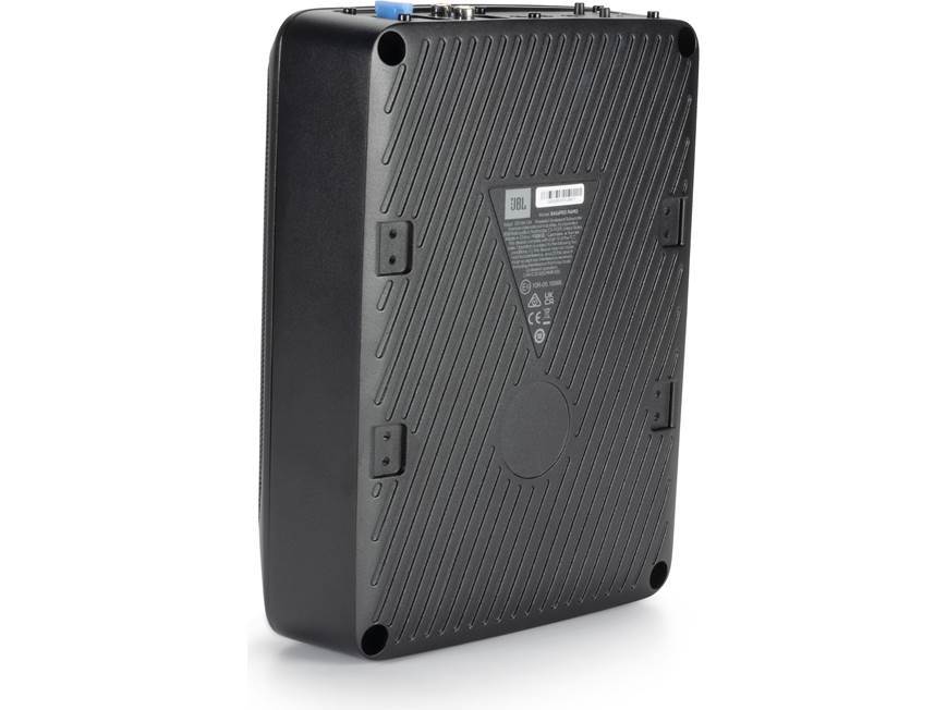Subwoofer compacto activo 6"x8" con amplificador de 100W para auto