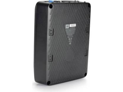 Subwoofer compacto activo 6"x8" con amplificador de 100W para auto