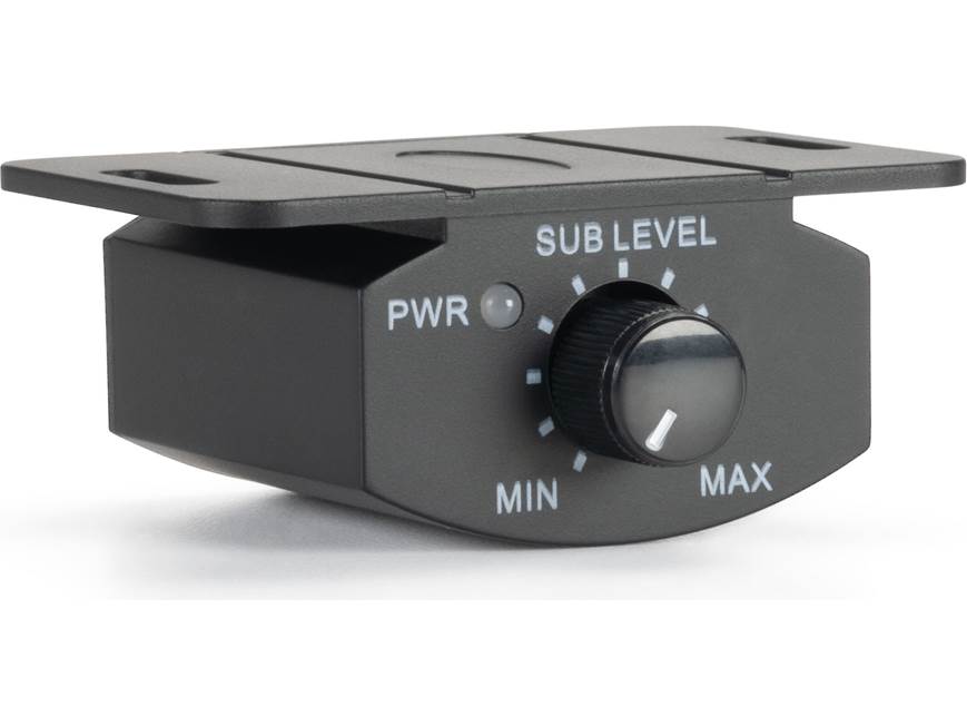 Subwoofer compacto activo 6"x8" con amplificador de 100W para auto