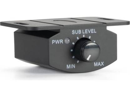 Subwoofer compacto activo 6"x8" con amplificador de 100W para auto