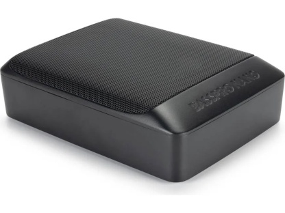 Subwoofer compacto activo 6"x8" con amplificador de 100W para auto