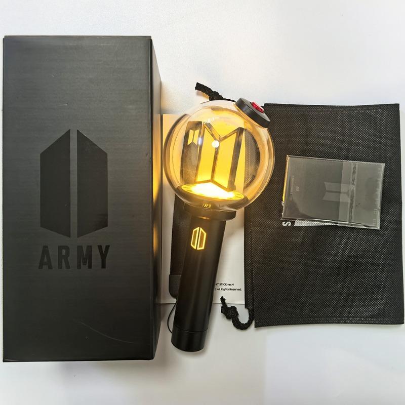 Palo luminoso de cuarta generación con conexión Bluetooth, accesorio para fans de K-pop y eventos.