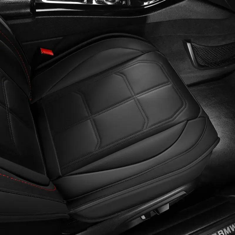 Fundas de Piel PU para Auto, Impermeables, Cobertura Completa para 5 Asientos, Ajuste Universal