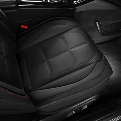 Fundas de Piel PU para Auto, Impermeables, Cobertura Completa para 5 Asientos, Ajuste Universal