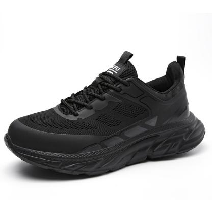 Zapatos de Seguridad con Punta de Acero para Hombre y Mujer, Ligeros y Transpirables, Antiperforación, Antigolpes, Suela EVA para Trabajo Industrial y Exterior