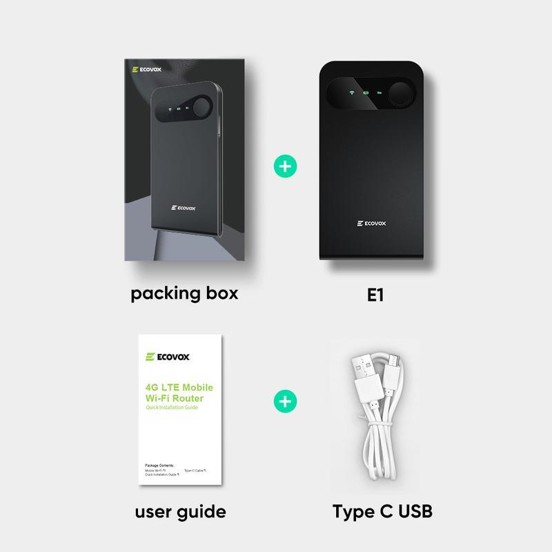 Hotspot móvil global 4G LTE 150Mbps ultra rápido, cambio automático de red, portátil de bolsillo, ideal para viajes y emergencias, conexión estable y rápida.