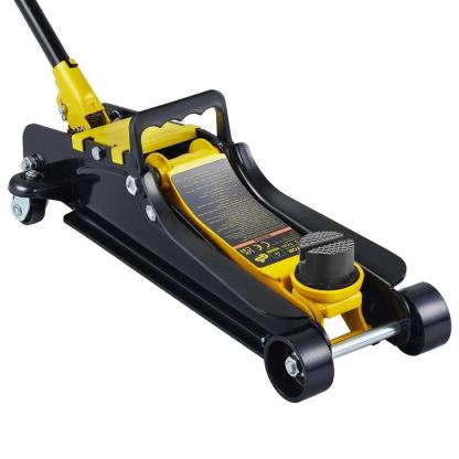 Oferta especial de un solo día: gato hidráulico de perfil bajo de 2.5 toneladas, acero reforzado de alta resistencia, bomba hidráulica de pistón simple, ofertas para ti.