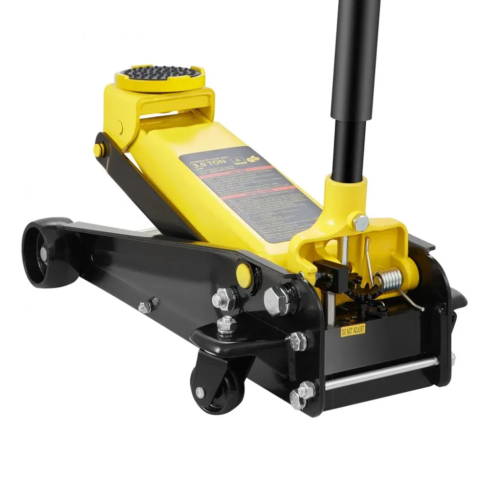 Oferta especial de un solo día: gato hidráulico de perfil bajo de 2.5 toneladas, acero reforzado de alta resistencia, bomba hidráulica de pistón simple, ofertas para ti.