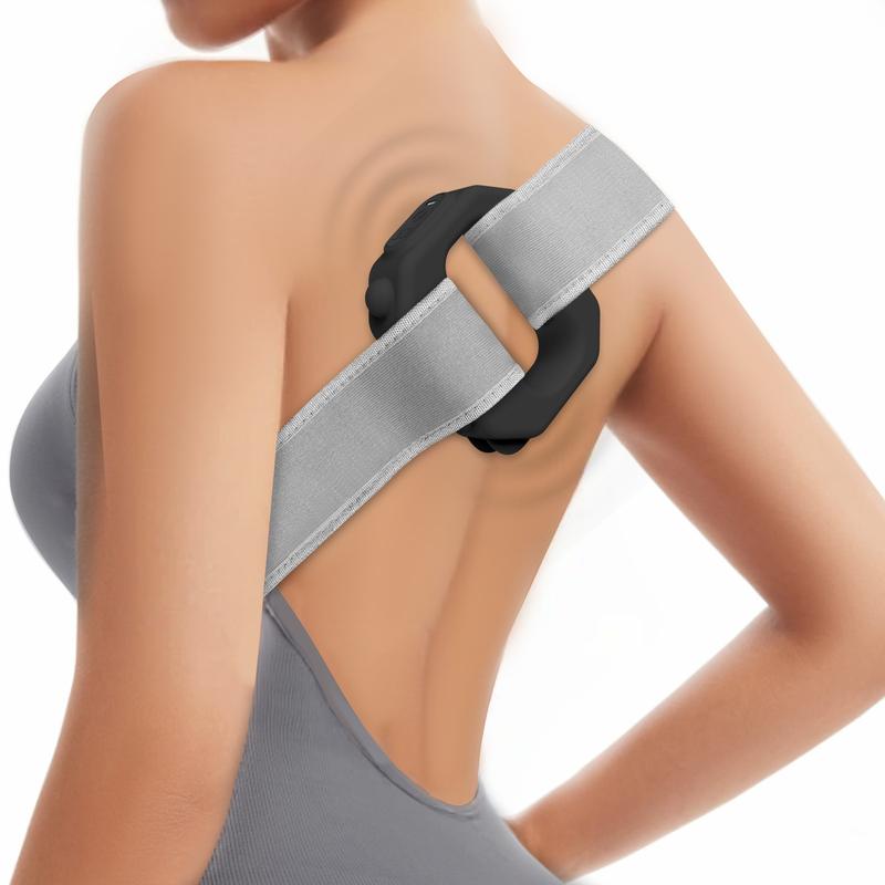 Masajeador portátil de anillo fascia 2026, dispositivo compacto para recuperación muscular, con correa ajustable hasta 55 pulgadas, recargable inalámbrico, diseñado para espalda y cintura, ideal para aliviar tensión muscular y uso diario