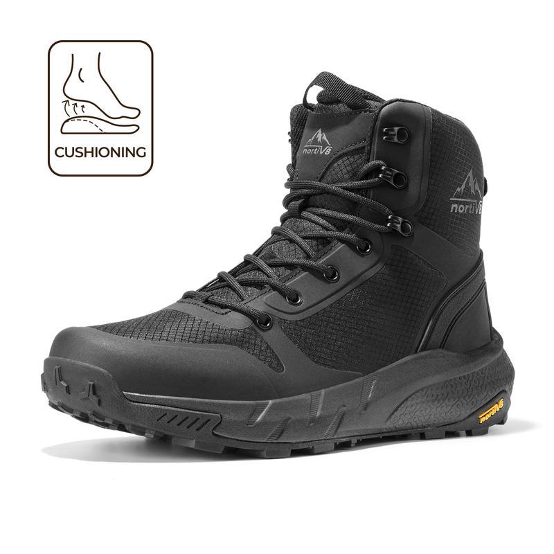 Botas tácticas ligeras y cómodas, con cierre lateral, para trabajo diario, motocicleta y senderismo, 8 pulgadas, calzado de seguridad para exterior