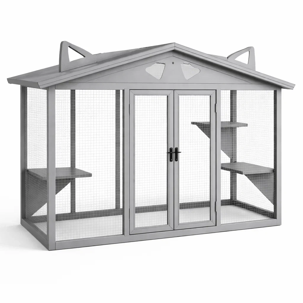 Structures pour chats,Cage pour chats-Decorvaro