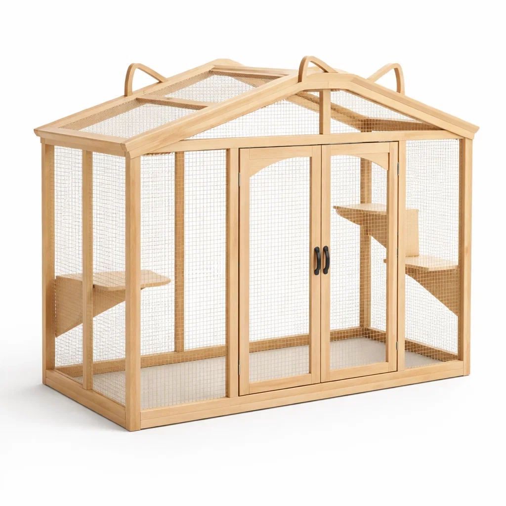 Structures pour chats,Cage pour chats-Decorvaro