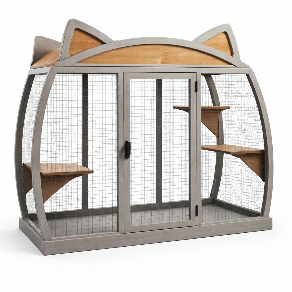 Structures pour chats,Cage pour chats-Decorvaro
