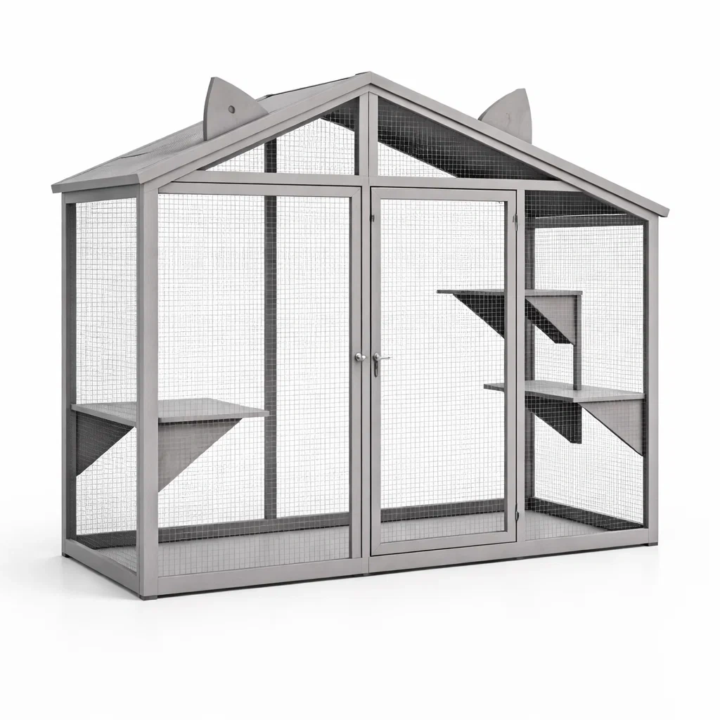 Structures pour chats,Cage pour chats-Decorvaro