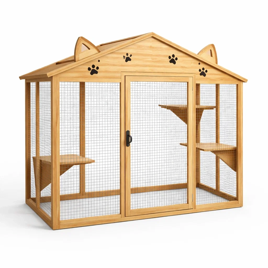 Structures pour chats,Cage pour chats-Decorvaro