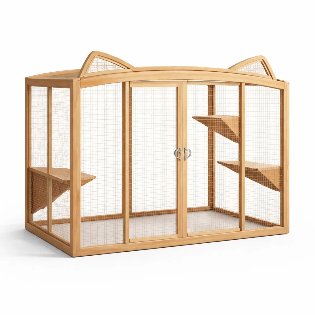 Structures pour chats,Cage pour chats-Decorvaro