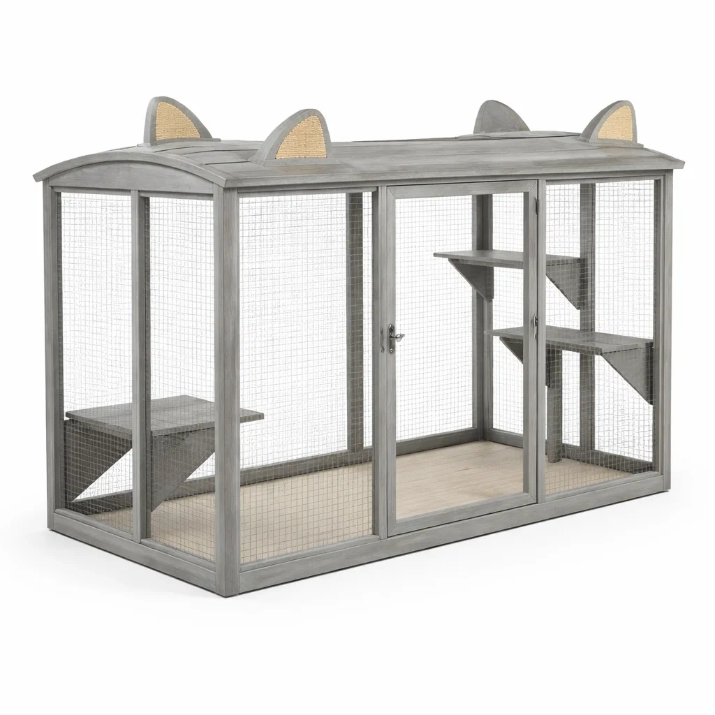 Structures pour chats,Cage pour chats-Decorvaro