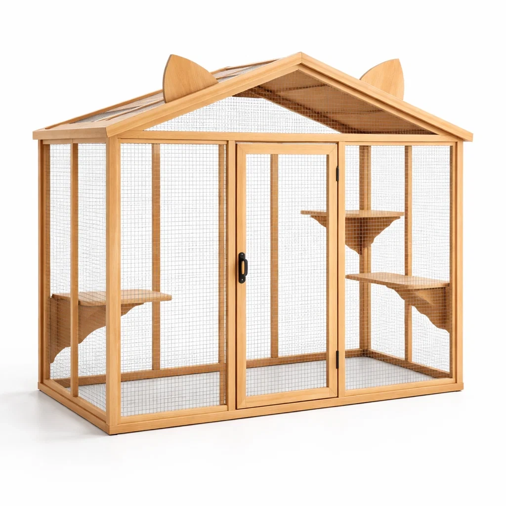 Structures pour chats,Cage pour chats-Decorvaro
