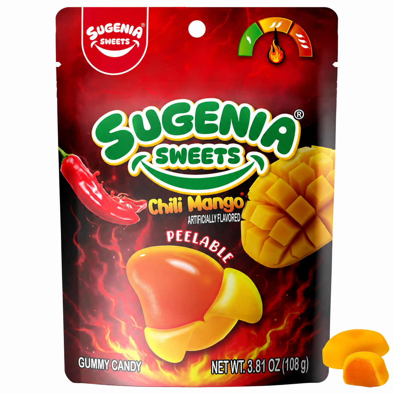 Chili Mango Peelable Gummy Candy