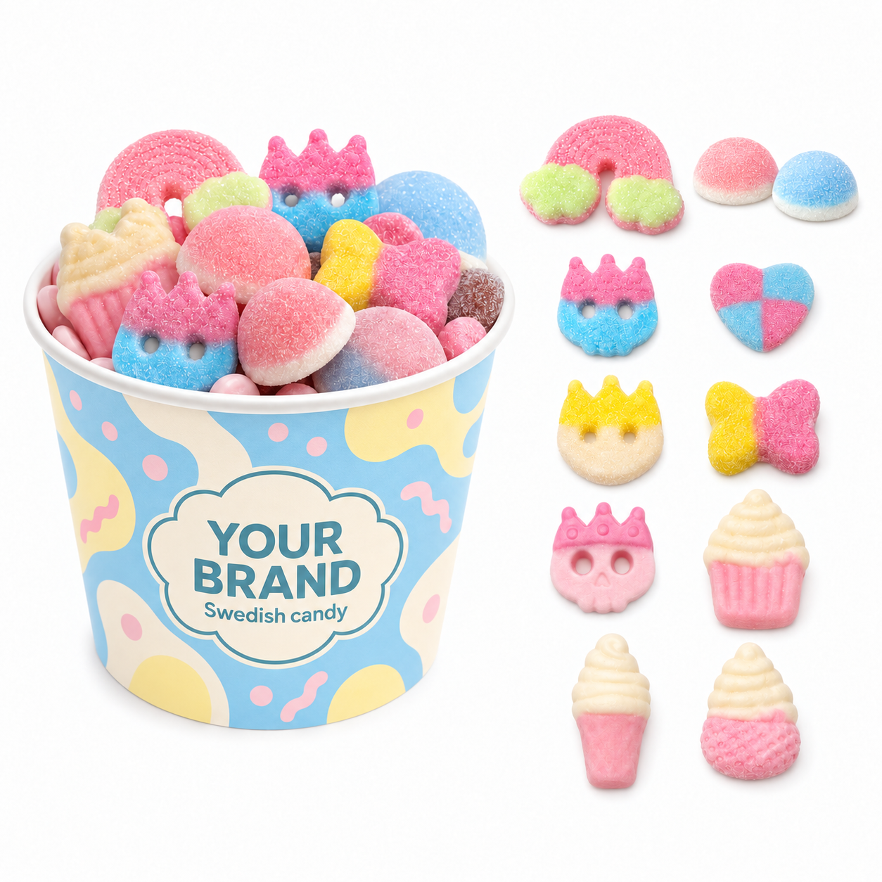 Wholesale Pick & Mix Swedish Gummy Candy