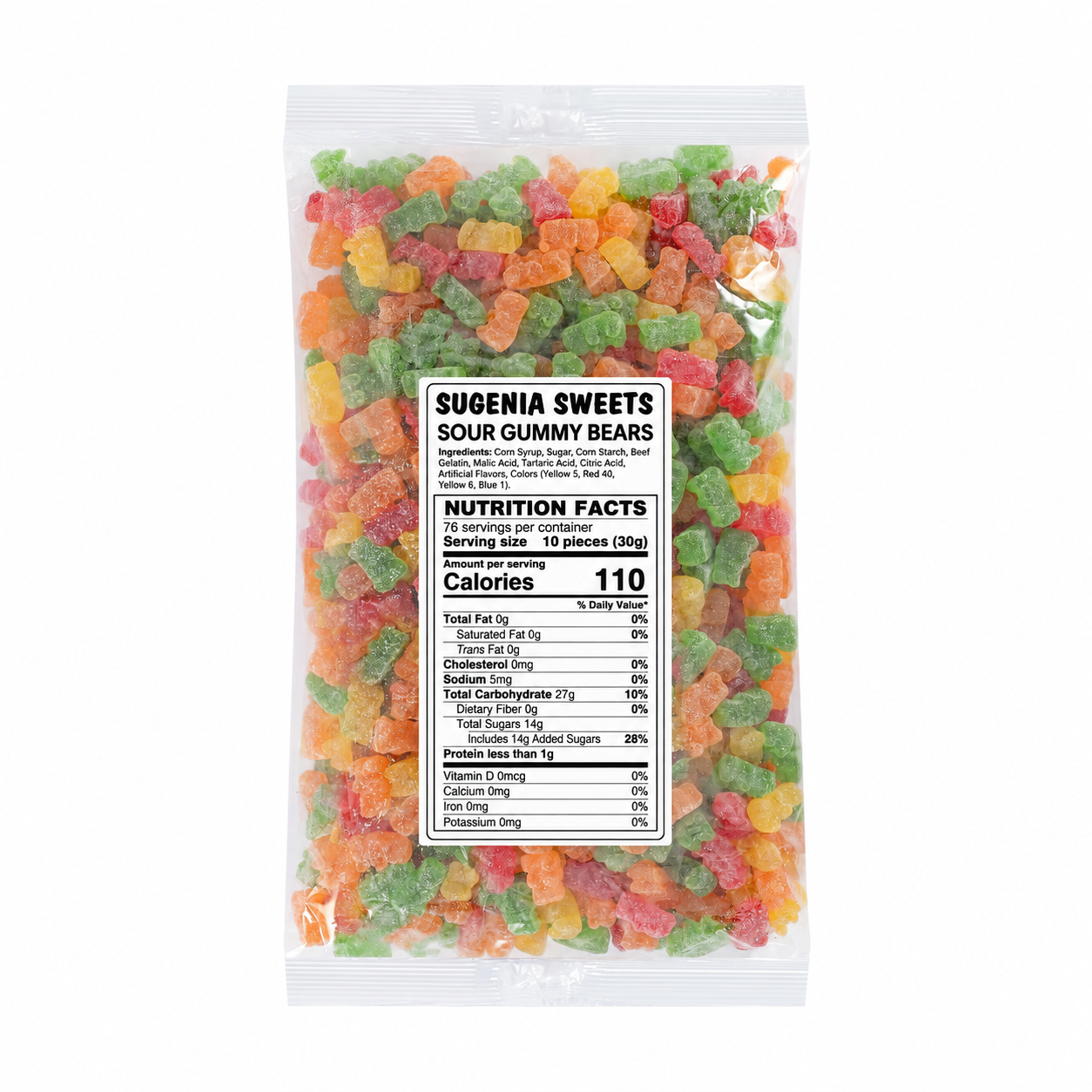 Sour Assorted Gummy Bears