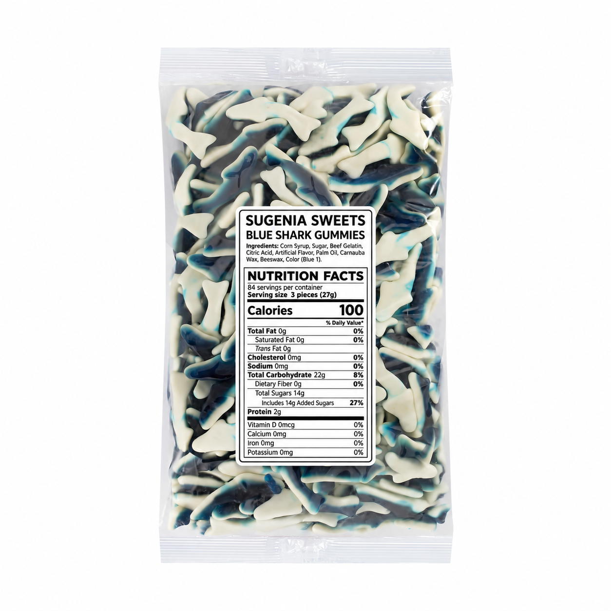 Blue Shark Gummy Candy
